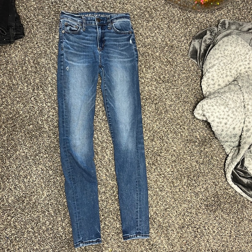 american eagle blue jeans